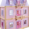 Melissa & Doug Melissa And Doug Casa De Muñecas Amueblada De Madera^ Casas De Muñecas