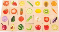TickiT Memo De Frutas Y Verduras Mix & Match - ^ Aprender Divirtiéndose