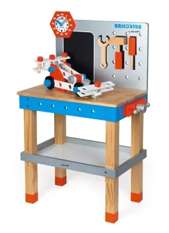 Janod Mesa De Trabajo Magnetica Brico'Kids - ^ Bancos De Trabajo, Cajas De Herramientas, Bricolaje...