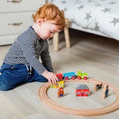 Bigjigs Toys Mi Primer Juego De Trenes - ^ Rutas Del Tren Brio