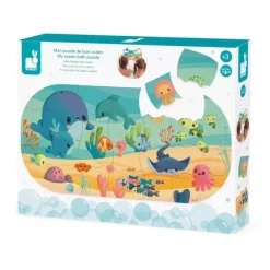 Janod Mi Puzle De Baño Oceano - ^ Puzzles De 20 A 48 Piezas
