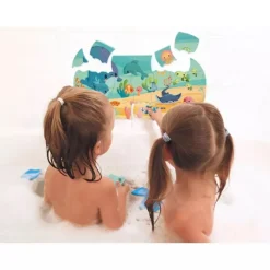 Janod Mi Puzle De Baño Oceano - ^ Puzzles De 20 A 48 Piezas
