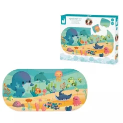Janod Mi Puzle De Baño Oceano - ^ Puzzles De 20 A 48 Piezas