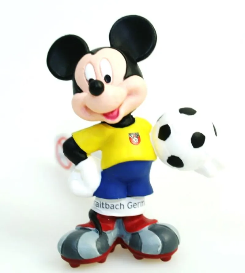 Bullyland Mickey, El Futbolista Brasileno - ^ Figuras Disney