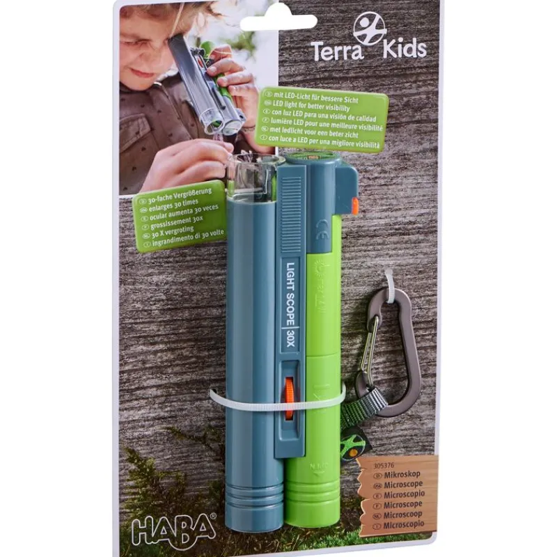 Haba Microscopio Terra Kids - ^ Juegos De Exterior Y Herramientas De Jardín