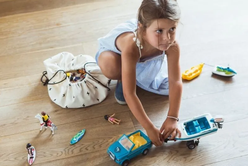 Play and Go Mini Bolsa De Almacenamiento - Eclair - ^ Cajas De Juguetes Y Muebles De Almacenamiento