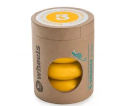 Wishbone Design Studio Mini Flip - Juego De 4 Ruedas - Amarillo - ^ Transportistas