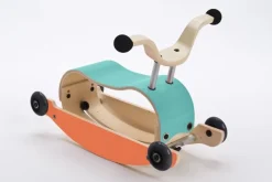 Wishbone Design Studio Mini Flip - Juego De 4 Ruedas - Negro - ^ Transportistas