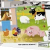 Nathan Mis Amigos De La Granja Puzzle 30 Piezas - ^ Puzzles De 20 A 48 Piezas