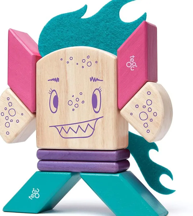Tegu Monstruos Pegajosos Finklebear - ^ Imanes, Libros Magnéticos Y Juegos Magnéticos