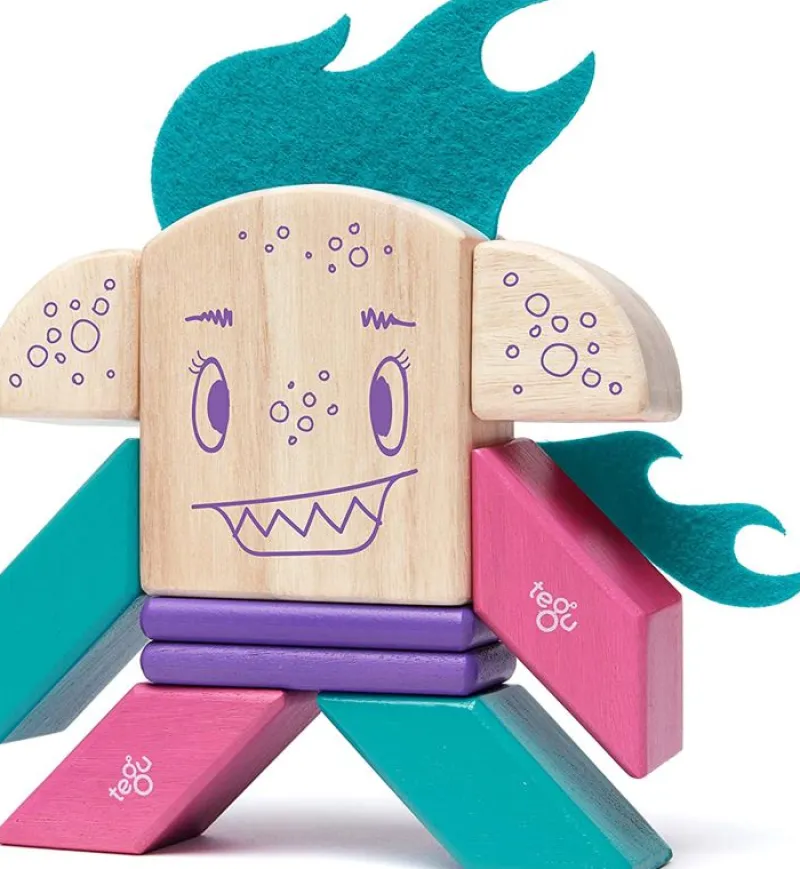 Tegu Monstruos Pegajosos Finklebear - ^ Imanes, Libros Magnéticos Y Juegos Magnéticos
