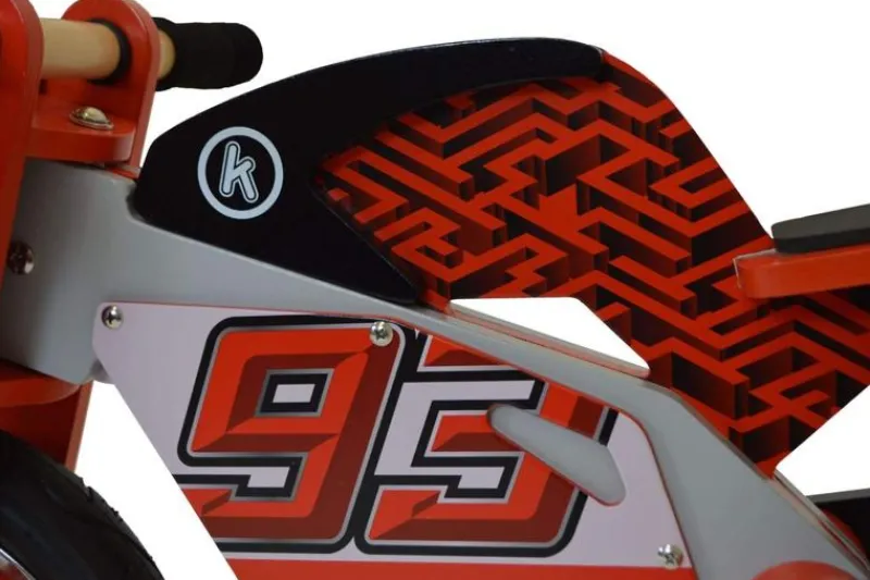 Kiddimoto Motocicleta De Marc Marquez - ^ Draisiennes Y Bicicletas De Madera