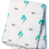 Lulujo Muselina Larga - Aqua Hippo - ^ Mantas Y Pañales