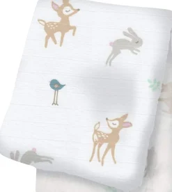 Lulujo Muselina Larga - Petit Fawn - ^ Mantas Y Pañales