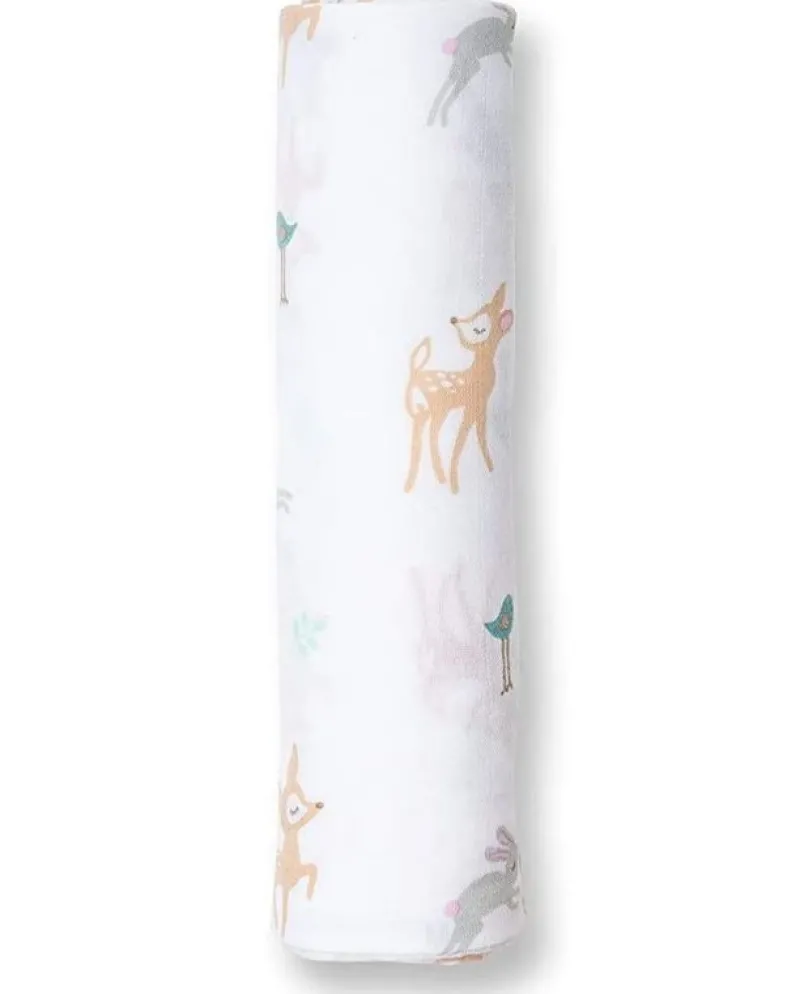 Lulujo Muselina Larga - Petit Fawn - ^ Mantas Y Pañales