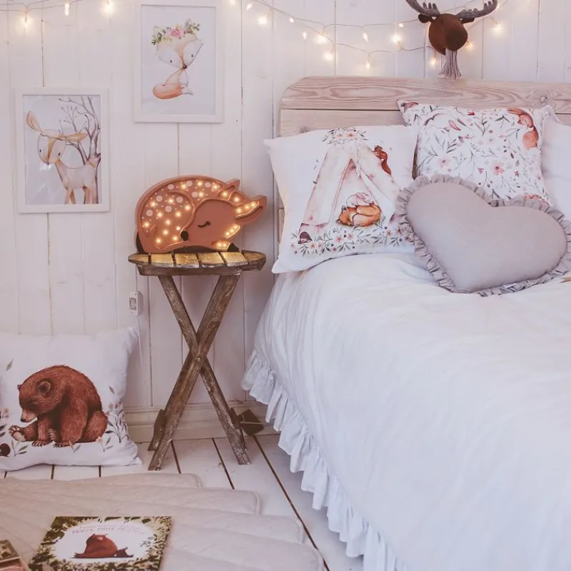 Little Lights Nightlight Fawn Marron Claro - ^ Linternas Y Lámparas De Noche