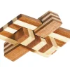 Fridolin Nudo De Cadena De Bambu - ^ Puzzles Y Rompecabezas