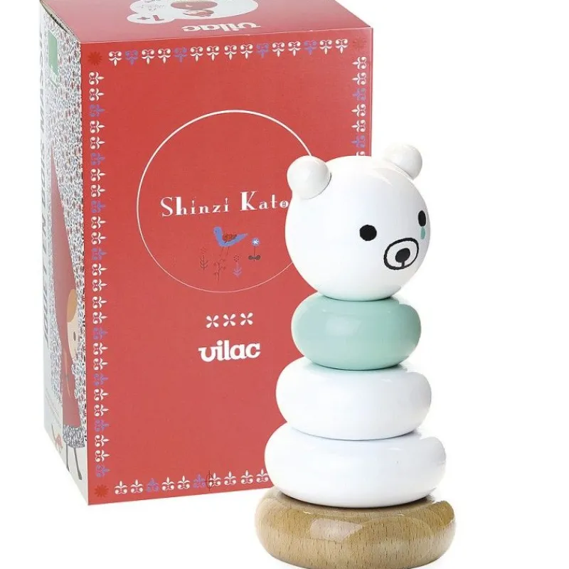 Vilac Oso Sora Apilado Shinzi Katoh - ^ Bloques Y Juguetes Apilables