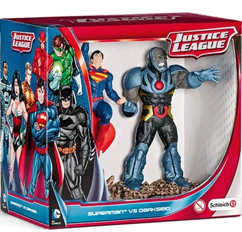 Schleich Pack De Escenarios Superman Vs Darkseid - ^ Héroes De Cómic Y Dibujos Animados