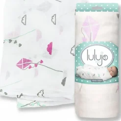 Lulujo Panal De Bambu - Cerf-Volant Rose - ^ Mantas Y Pañales