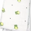 Lulujo Panal De Muselina - Chouette Verte - ^ Mantas Y Pañales