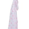 Lulujo Panal De Muselina - Coeurs Roses - ^ Mantas Y Pañales