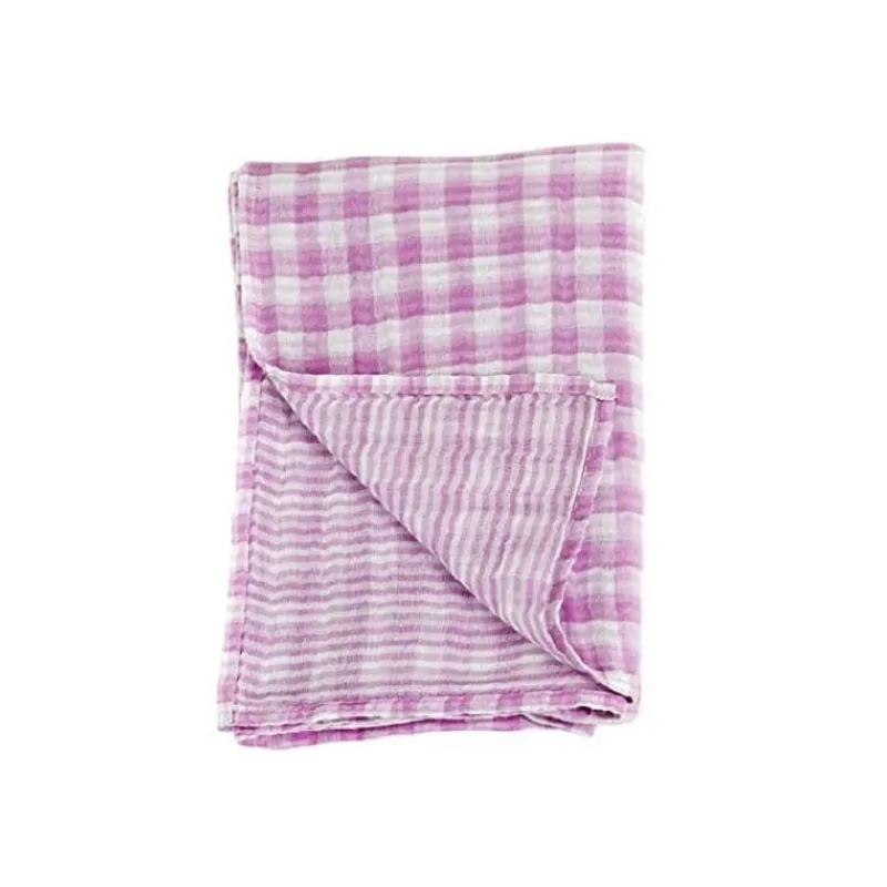 Lulujo Panal Reversible - Rosa - ^ Mantas Y Pañales