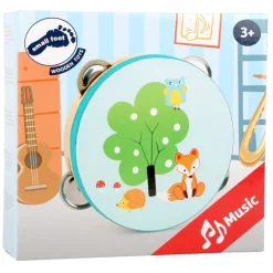 Small foot company Pandereta Zorrito - ^ Instrumentos Músicales