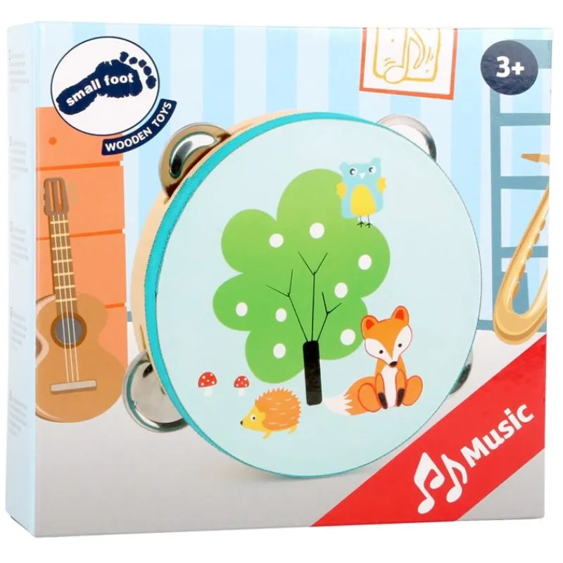 Small foot company Pandereta Zorrito - ^ Instrumentos Músicales