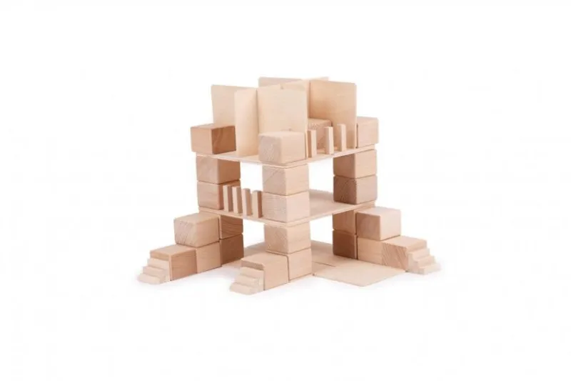 Just Blocks Paquete Pequeno - 74 Piezas - ^ Bloques De Construcción