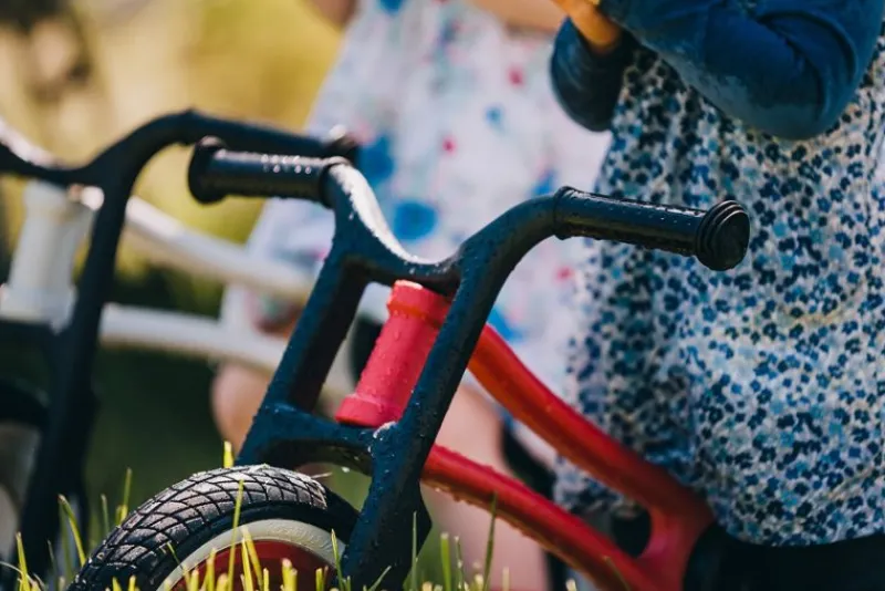 Wishbone Design Studio Patinete Wishbone Recycled Edition Rojo 3 En 1 - ^ Draisiennes Y Bicicletas De Madera