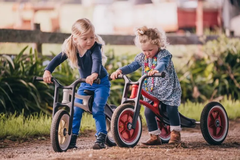 Wishbone Design Studio Patinete Wishbone Recycled Edition Rojo 3 En 1 - ^ Draisiennes Y Bicicletas De Madera
