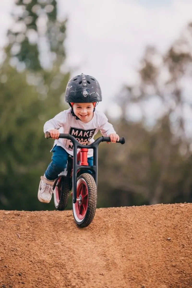 Wishbone Design Studio Patinete Wishbone Recycled Edition Rojo 2 En 1 - ^ Draisiennes Y Bicicletas De Madera