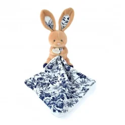 Doudou et Compagnie Peluche De Conejo Con Panuelo Azul - ^ Doudous