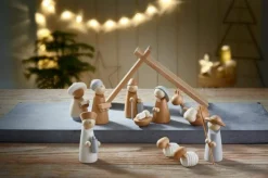 Haba Pesebre De Navidad De Madera - ^ Relojes Despertadores, Marcos De Fotos, Medidores De Altura, Espejos...