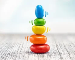 Selecta Piedras Que Se Tambalean - ^ Bloques Y Juguetes Apilables