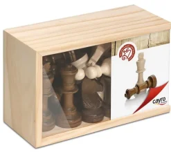 Cayro Piezas De Ajedrez - Rey De 8,89 Cm De Altura - ^ Juegos De Puzzle, Estrategia Y Logica