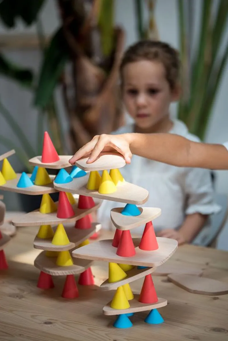 Oppi Piks - Kit Grande 64 Piezas - ^ Juegos De Equilibrio Y Motricidad
