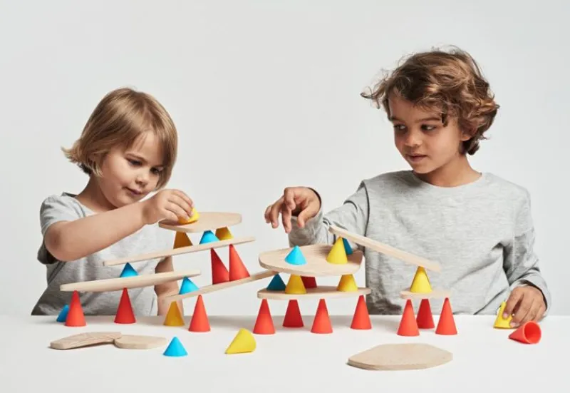 Oppi Piks - Kit Grande 64 Piezas - ^ Juegos De Equilibrio Y Motricidad