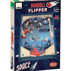 Vilac Pinball De Madera El Espacio - ^ Juegos De Habilidad