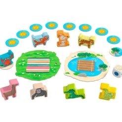 Haba Piramide De Animales Junior - ^ Juegos De Habilidad