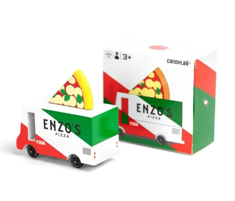 Candylab Toys Pizza Van - ^ Coches, Camiones...