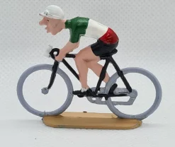 Fonderie Roger Pln Estatuilla De Ciclista Maillot De Campeon De Italia - ^ Ciclistas En Miniatura