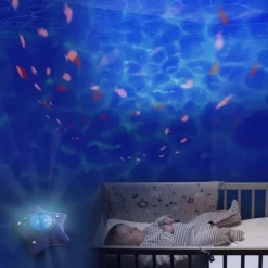 Pabobo Plush Star - Projecteur D'Ambiance Aquatique - ^ Linternas Y Lámparas De Noche