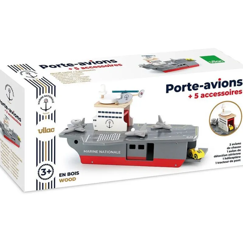 Vilac Portaaviones De La Armada Francesa - ^ Grúas, Tractores, Aviones...