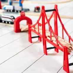 Brio Puente Colgante Doble - ^ Estaciones De Ferrocarril, Puentes Y Edificios De La Brio