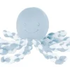 Nattou Pulpo Pulpo Azul Claro-Blanco - ^ Doudous