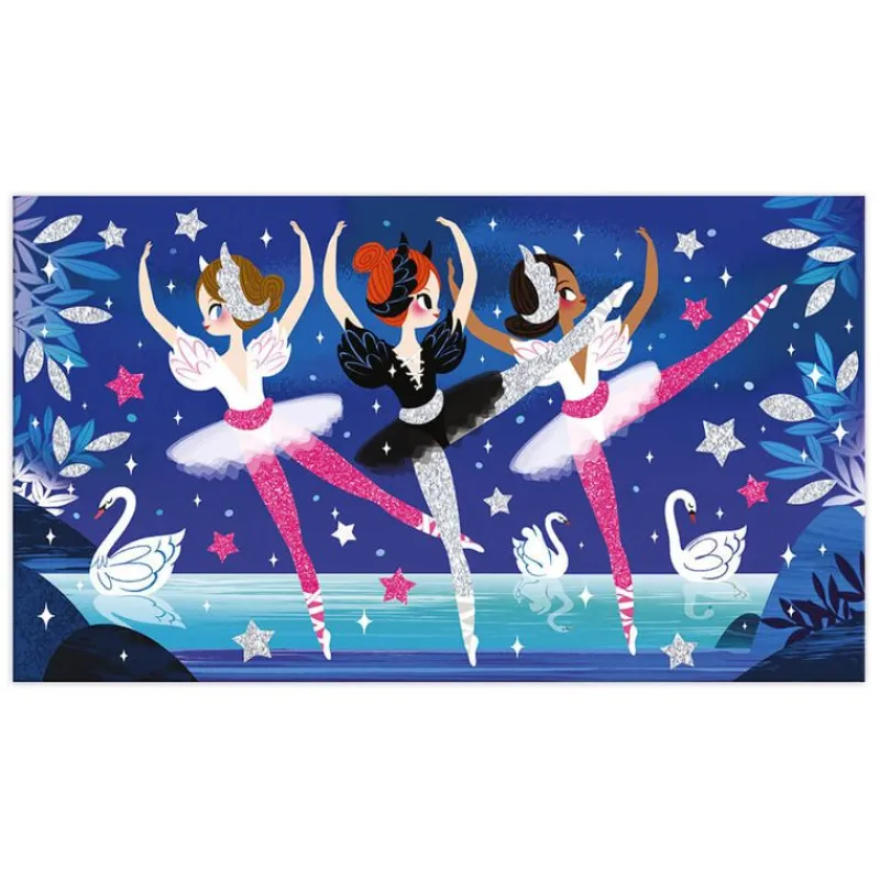 Janod Purpurina Fluorescente Bailarinas - ^ Actividades Creativas De Ocio