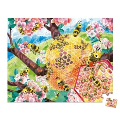 Janod Puzle De 100 Piezas La Vida De Las Abejas - ^ Puzzles De 100 A 200 Piezas