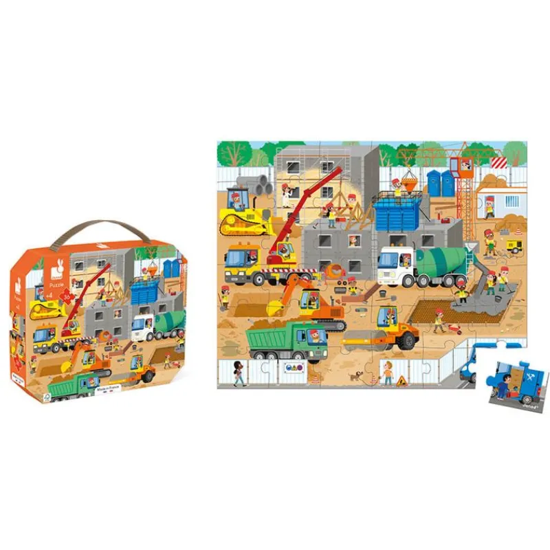 Janod Puzle Obra 36 Piezas - ^ Puzzles De 20 A 48 Piezas